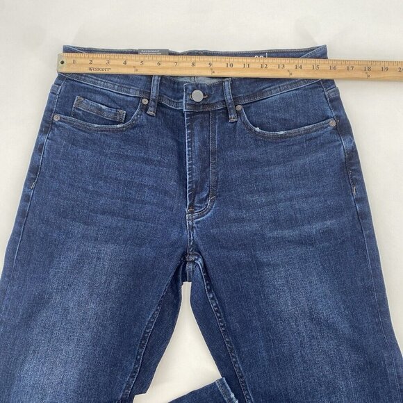 Blank NYC Stanton Straight Fit Medium Wash Blue Mens Size 32x32 Denim Jeans - Picture 8 of 12